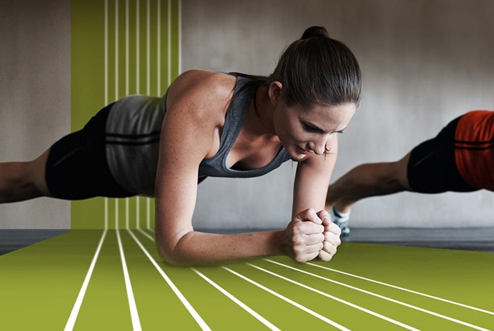 mulher ginásio treino resistência