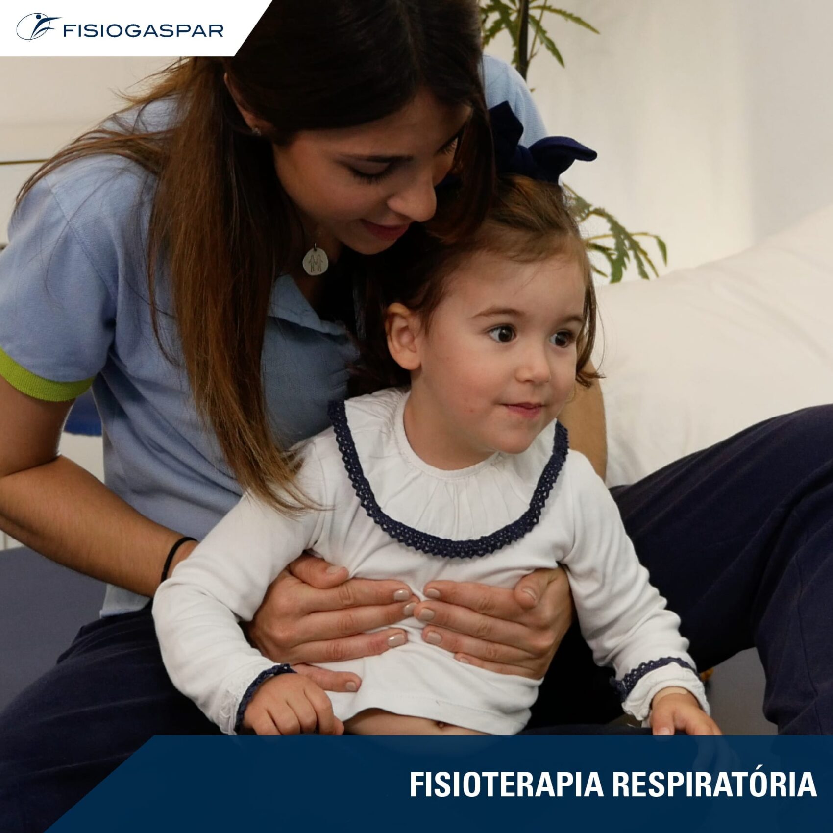 fisioterapia respiratótia Mulher Criança