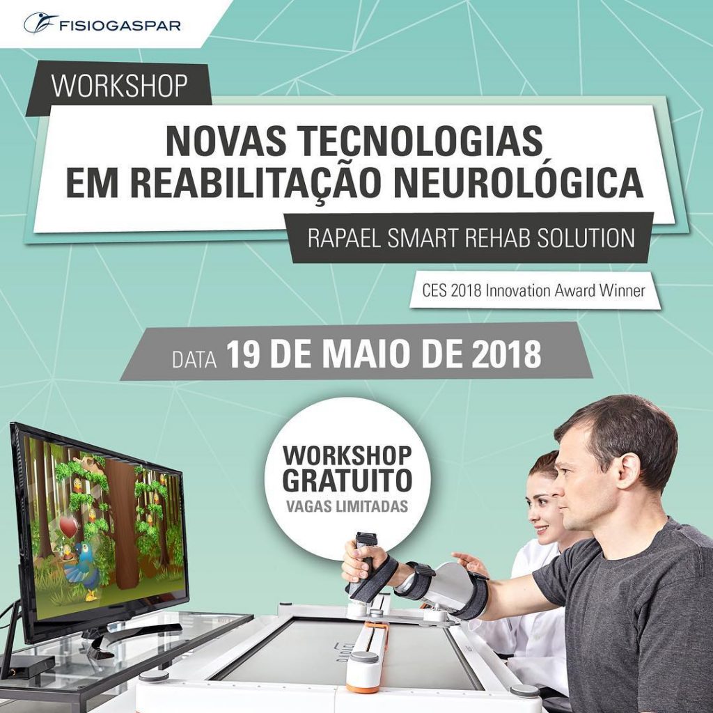 Novas tecnologias reabilitação neurológica workshop gratuito