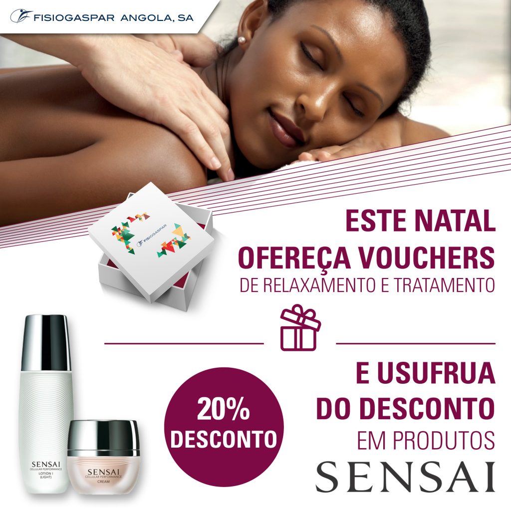 Este natal ofereça voucher e descontos produtos sensai