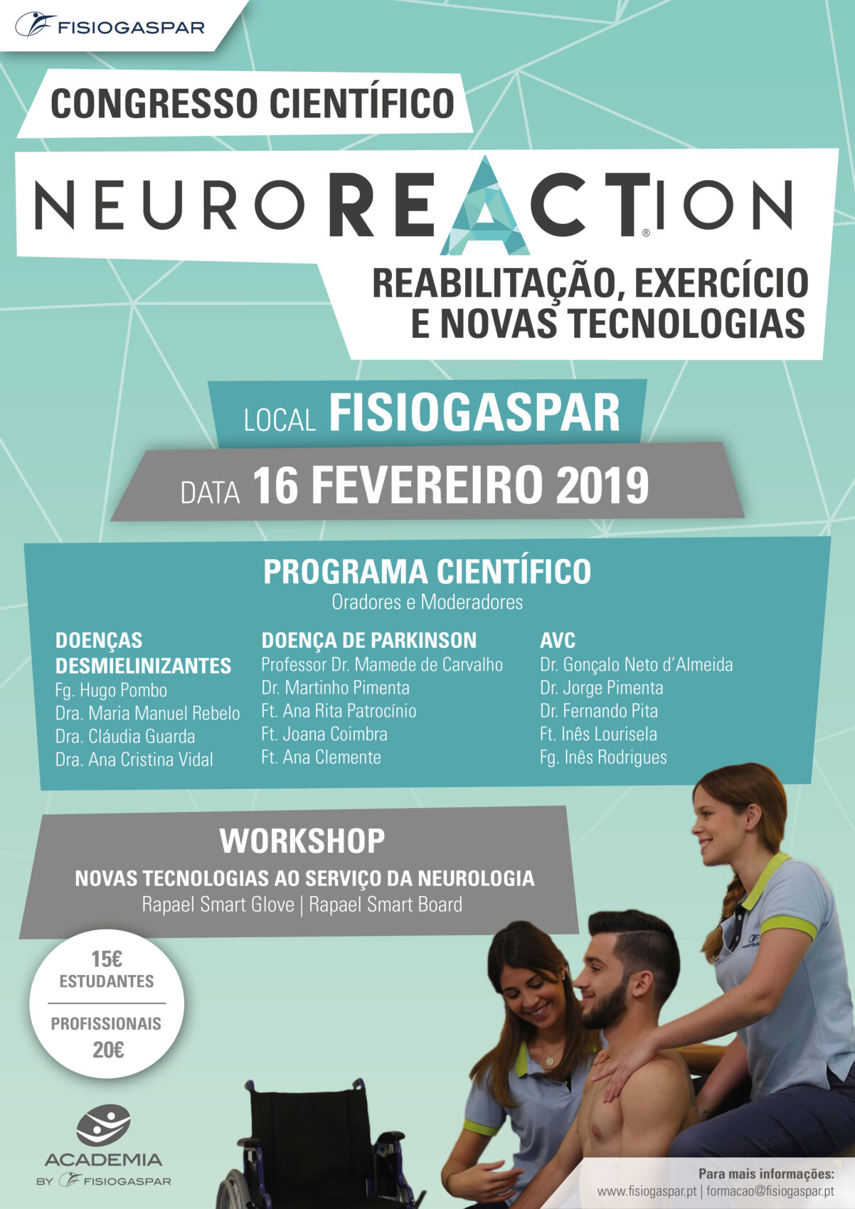 congresso cientifico Lisboa 16 Fevereiro 2019 inscrições esgotadas