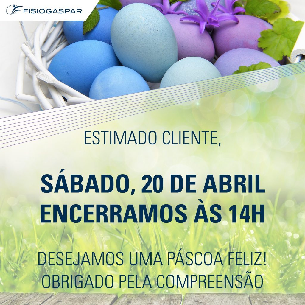 Pascoa encerramento antecipado